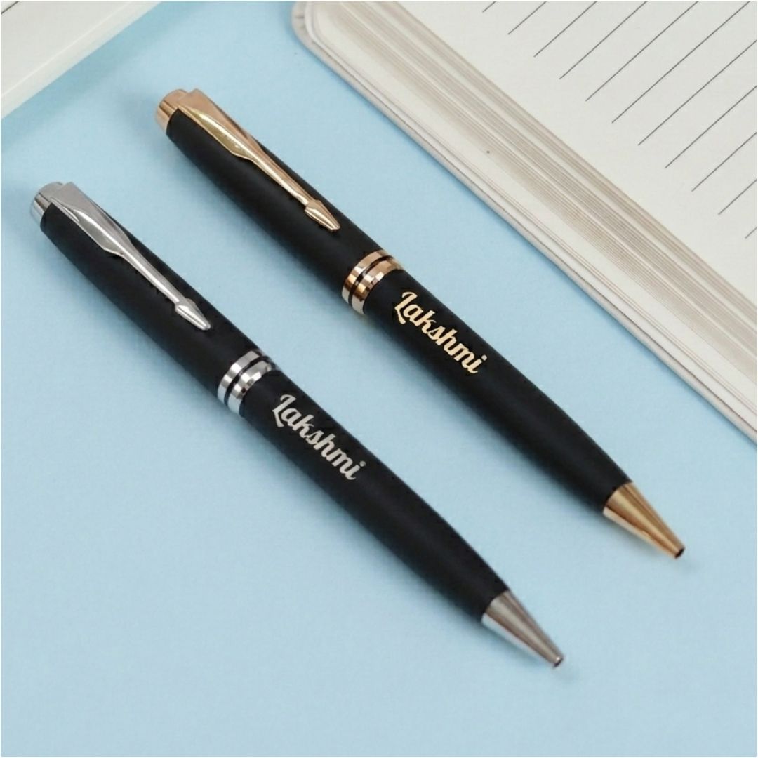 Premium Personalized Matte Black Executive Pen
